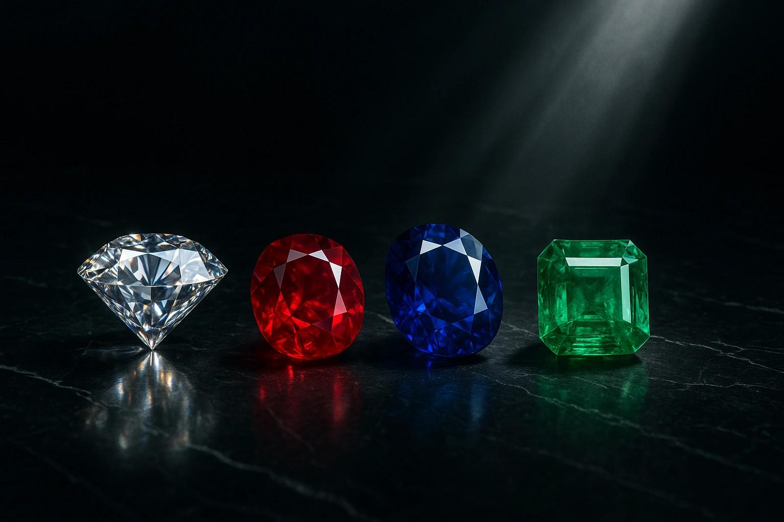 Meet the Titans: A Guide to the ‘Big Four’ Precious Gemstones