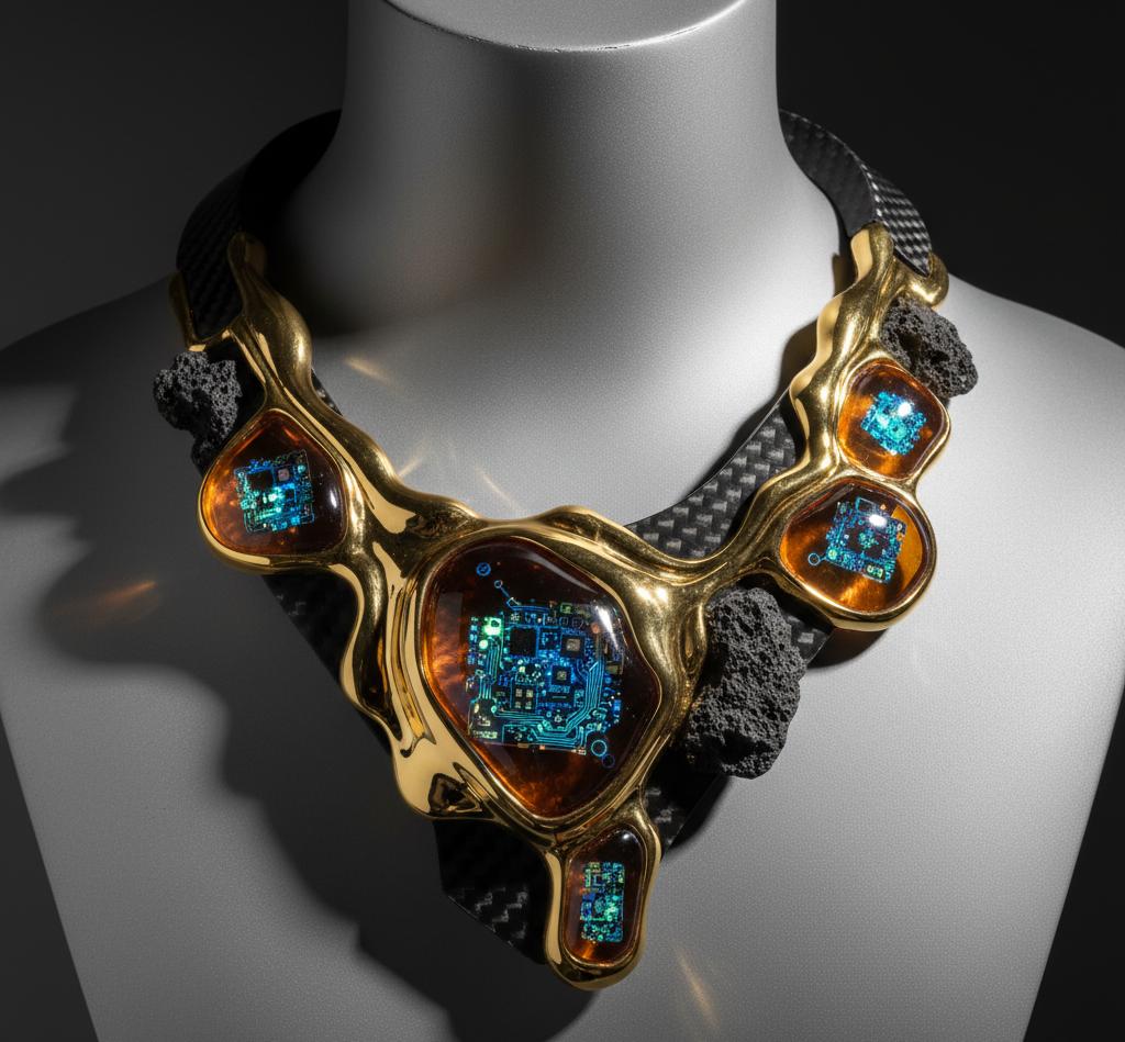 مقاله جامع: ترکیب طلا با متریال‌های غیرمعمول — نوآوری در طراحی جواهرات
