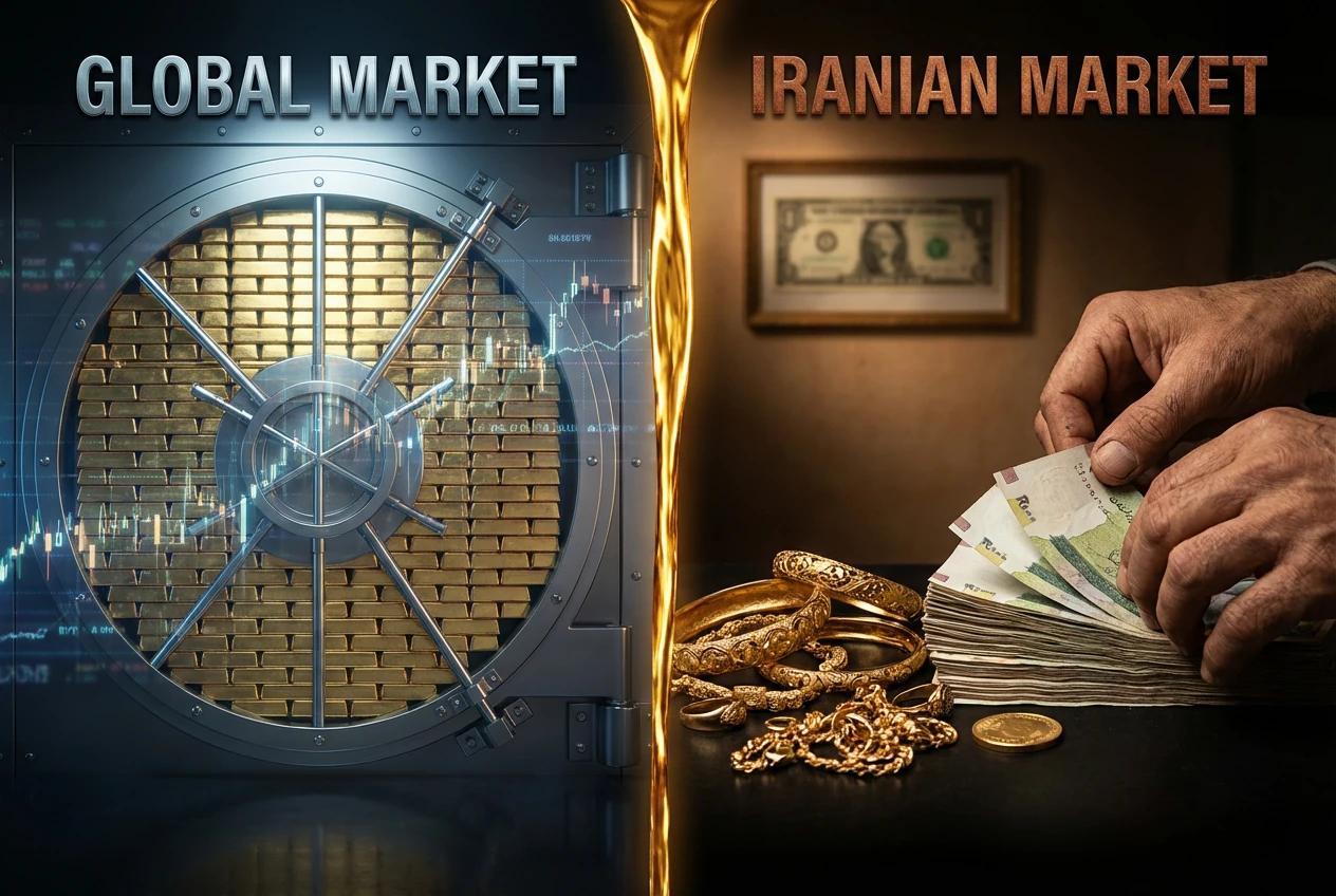 تحلیل جامع بازار طلا / هفتم دیماه چهارصد و چهار