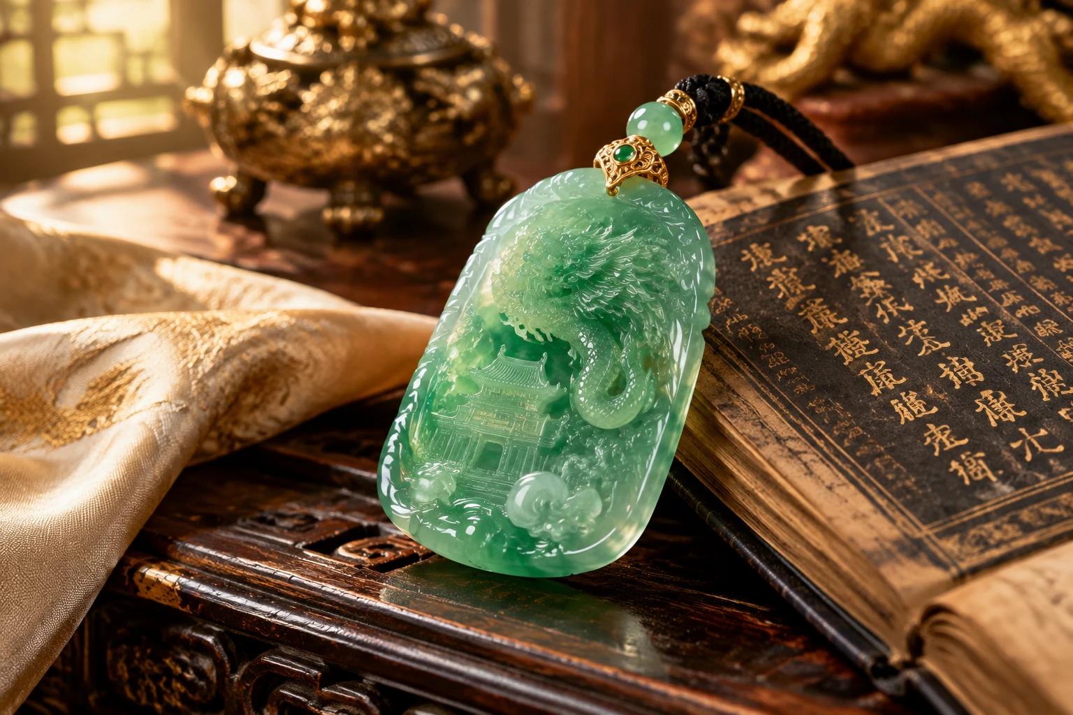 ✨ سنگ یشم (Jade)؛ گوهر پادشاهان، نماد خرد و فراوانی 🌿