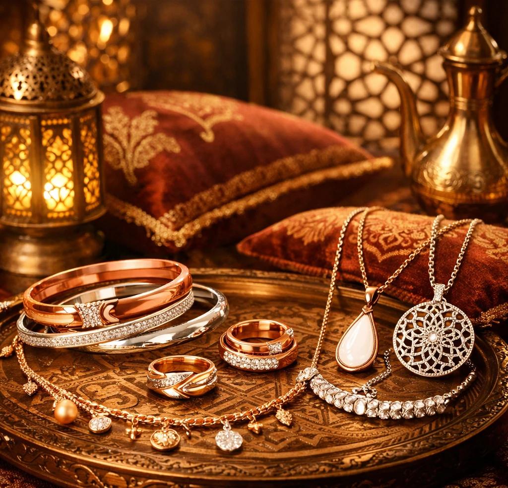 ترویج رنگ‌های دیگر طلا (رزگلد و سفید) در خاورمیانه