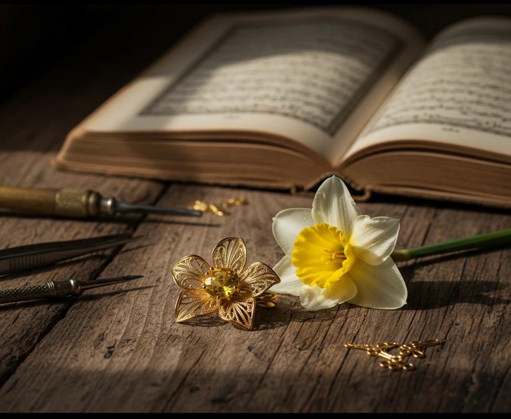 نرگس، شعرِ زرین