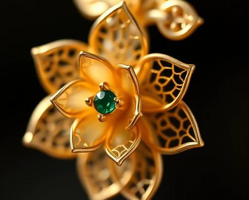 جواهرات گل‌دار (Floral Jewelry)
